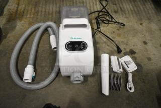 IN ORIGINAL BOX! Petcove PC-FRFLFF-WHT FurrFluff Pet Grooming & Vacuum Kit