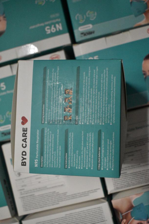 2 BRAND NEW! Boxes of N95 Masks. 2 Times Your Bid! - Image 5 of 8