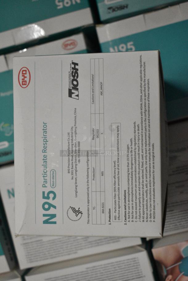 2 BRAND NEW! Boxes of N95 Masks. 2 Times Your Bid! - Image 6 of 8