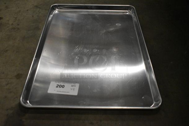 4 Choice 407BUNFULL Metal Full Size Baking Pans. 4 Times Your Bid! - Image 1 of 5