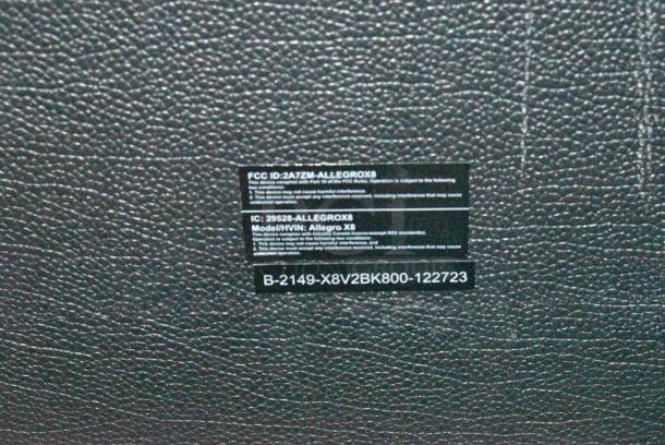 Masingo Allegro X8 Professional Karaoke Machine. - Image 10 of 10