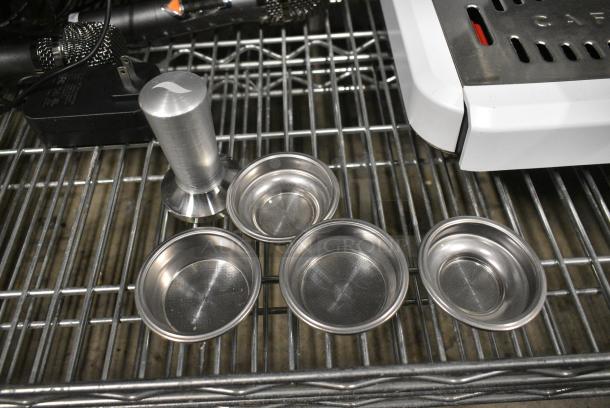 Cafe C7CESAS4R1W3 Bellissimo Semi Automatic Espresso Machine + Milk Frother. 120 Volts, 1 Phase. - Image 6 of 10