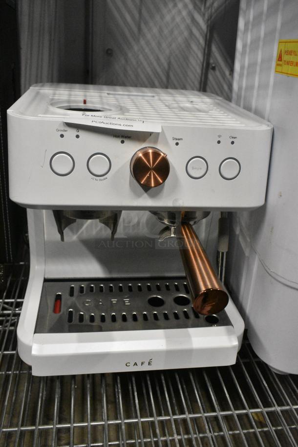 Cafe C7CESAS4R1W3 Bellissimo Semi Automatic Espresso Machine + Milk Frother. 120 Volts, 1 Phase. - Image 7 of 10