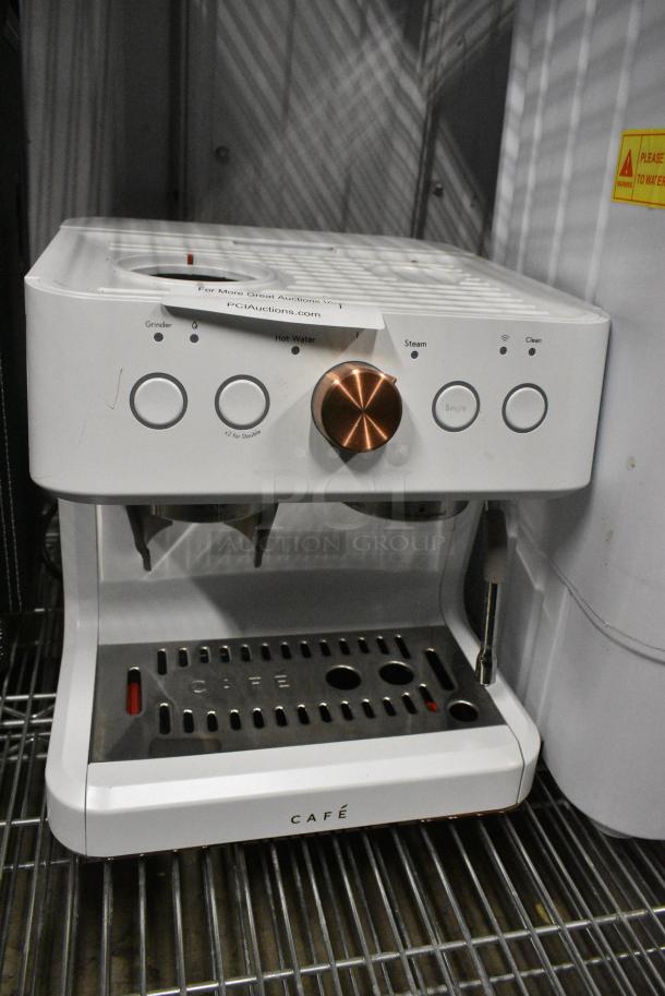 Cafe C7CESAS4R1W3 Bellissimo Semi Automatic Espresso Machine + Milk Frother. 120 Volts, 1 Phase. - Image 8 of 10