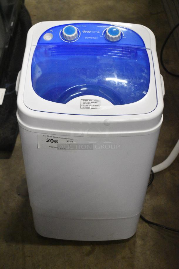 DecoHome DGWSHM01 Portable Washing Machine for Apartments. 110-120 Volts, 1 Phase. - Image 1 of 8