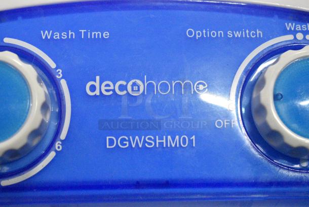 DecoHome DGWSHM01 Portable Washing Machine for Apartments. 110-120 Volts, 1 Phase. - Image 3 of 8