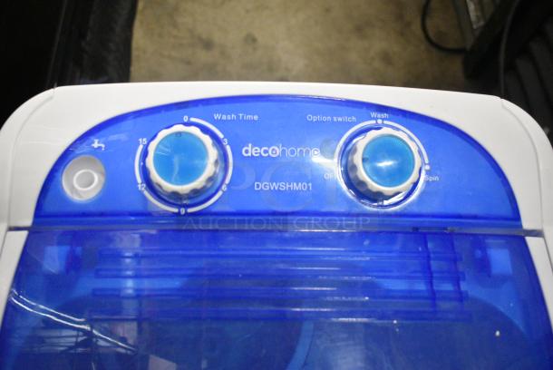DecoHome DGWSHM01 Portable Washing Machine for Apartments. 110-120 Volts, 1 Phase. - Image 4 of 8