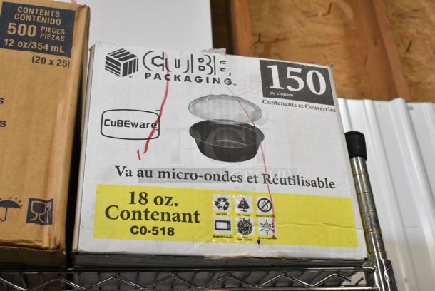 ALL ONE MONEY! Tier Lot of Various Items Including To Go Containers, Solo Food Containers, VersaTainer NC-8168-B Containers and Poly Bus Bin - Image 3 of 8
