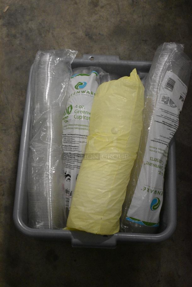 ALL ONE MONEY! Tier Lot of Various Items Including To Go Containers, Solo Food Containers, VersaTainer NC-8168-B Containers and Poly Bus Bin - Image 8 of 8