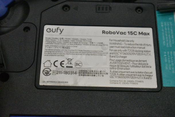 Eufy Robot Vacuum Cleaner. - Image 9 of 9