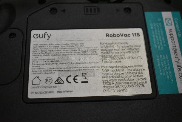 Eufy RoboVac 11S Robot Vacuum Cleaner. - Image 10 of 10