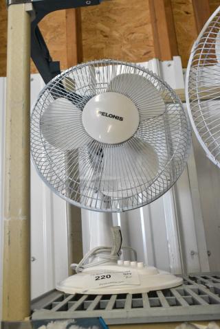 2 Pelonis Fans. 120 Volts, 1 Phase. 2 Times Your Bid! Tested and Working!