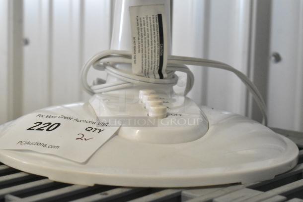 2 Pelonis Fans. 120 Volts, 1 Phase. 2 Times Your Bid! Tested and Working! - Image 3 of 8