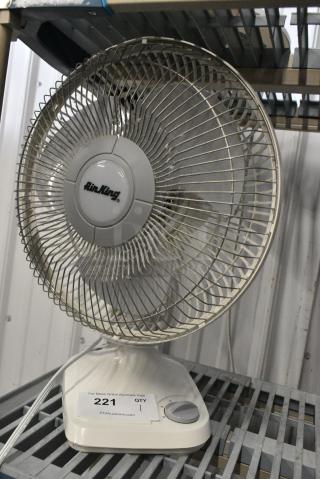 Air King Fan. 120 Volts, 1 Phase. Tested and Working!