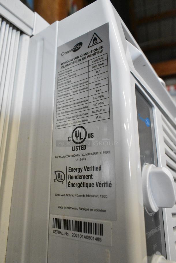 2 CoastAir Window Mount Air Conditioner Including Model CMW051C. 115 Volts, 1 Phase. 2 Times Your Bid! Tested and Working! - Image 15 of 15