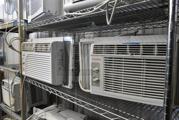 2 CoastAir CMW051A / Sylvania SYL-05CM Window Mount Air Conditioner. 115 Volts, 1 Phase. 2 Times Your Bid! Tested and Working! - Image 1 of 11