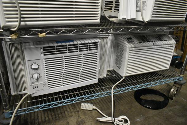 2 General Electric AEL05LXQ1 / LG LW6017R Window Mount Air Conditioner. 115 Volts, 1 Phase. 2 Times Your Bid! Tested and Working! - Image 1 of 14