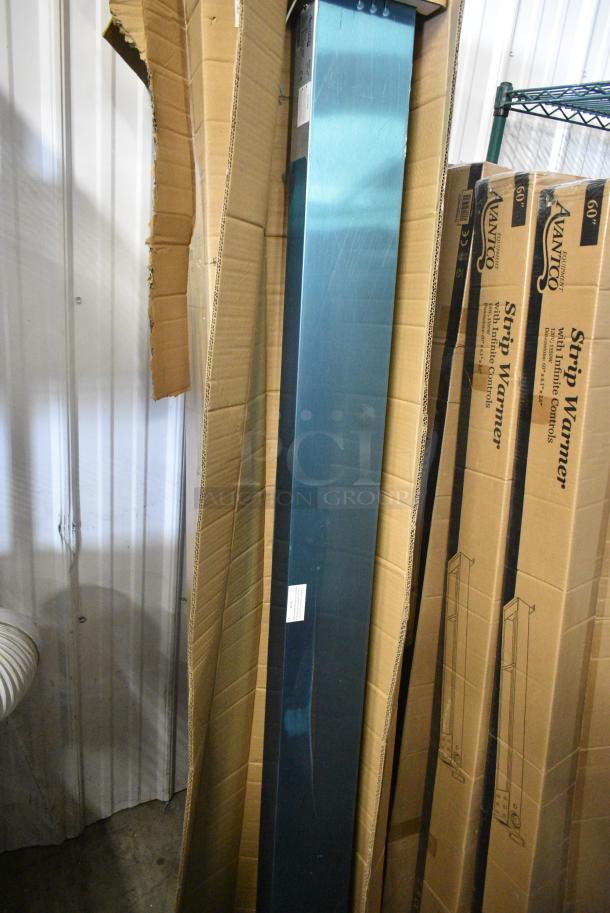 4 BRAND NEW SCRATCH AND DENT! Avantco 177SW72T 72" High Wattage Strip Warmer with On/Off Toggle Controls. 120 Volts, 1 Phase. 4 Times Your Bid! - Image 1 of 5