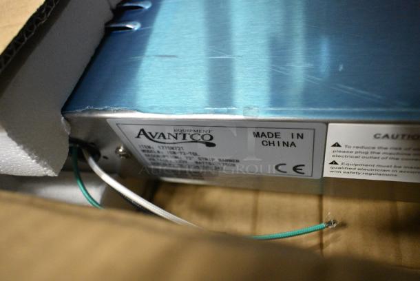 4 BRAND NEW SCRATCH AND DENT! Avantco 177SW72T 72" High Wattage Strip Warmer with On/Off Toggle Controls. 120 Volts, 1 Phase. 4 Times Your Bid! - Image 3 of 5