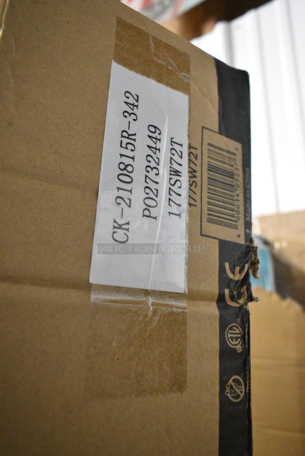 4 BRAND NEW SCRATCH AND DENT! Avantco 177SW72T 72" High Wattage Strip Warmer with On/Off Toggle Controls. 120 Volts, 1 Phase. 4 Times Your Bid! - Image 5 of 5