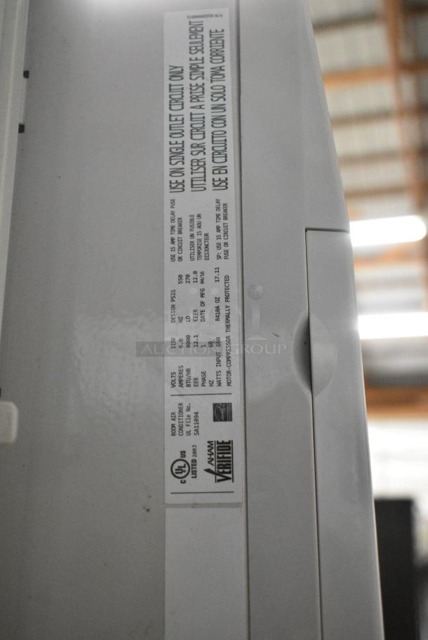 2 General Electric AEL08LVW1 / Maytag M6X05F2B-G Window Mount Air Conditioner. 115 Volts, 1 Phase. 2 Times Your Bid! Tested and Working! - Image 8 of 12