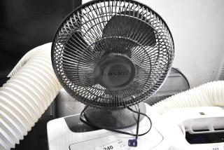 3 Fans Including Hampton Bay TP121A, FT30-8MBA, Lasko. 120 Volts, 1 Phase. 3 Times Your Bid! Tested and Working!