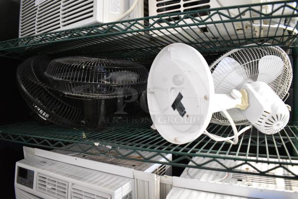 3 Fans Including Hampton Bay TP121A, FT30-8MBA, Lasko. 120 Volts, 1 Phase. 3 Times Your Bid! Tested and Working! - Image 3 of 11