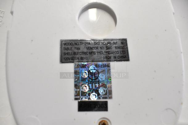 3 Fans Including Hampton Bay TP121A, FT30-8MBA, Lasko. 120 Volts, 1 Phase. 3 Times Your Bid! Tested and Working! - Image 6 of 11