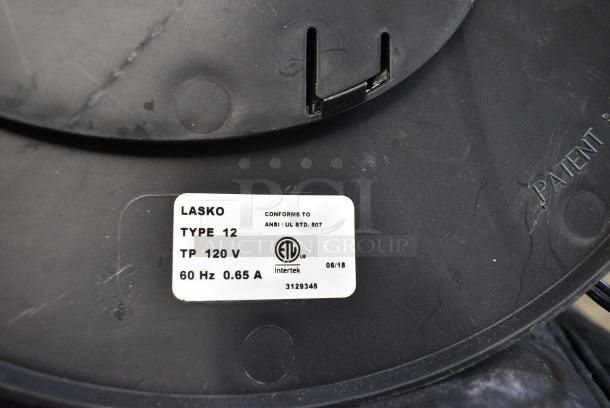 3 Fans Including Hampton Bay TP121A, FT30-8MBA, Lasko. 120 Volts, 1 Phase. 3 Times Your Bid! Tested and Working! - Image 11 of 11