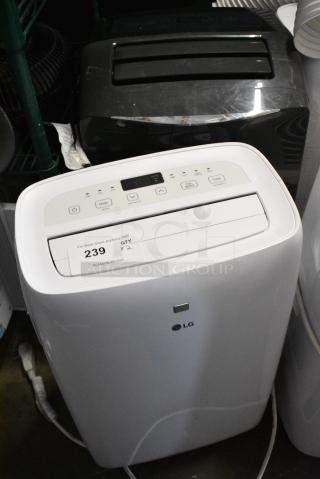 2 LG LP0621WSR / LG LP1417GSR Portable Air Conditioner. 115 Volts, 1 Phase. 2 Times Your Bid! Tested and Working!