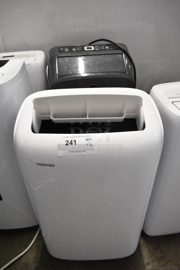 2 Toshiba RAC-PD0812CRRU / Hisense AP1419CW1G Portable Air Conditioner. 115 Volts, 1 Phase. 2 Times Your Bid! Tested and Working! - Image 1 of 7