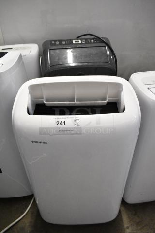 2 Toshiba RAC-PD0812CRRU / Hisense AP1419CW1G Portable Air Conditioner. 115 Volts, 1 Phase. 2 Times Your Bid! Tested and Working!