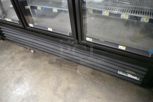 2018 True GDM-72-HC Metal Commercial 3 Door Reach In Cooler Merchandiser w/ Poly Coated Racks. 115 Volts, 1 Phase. Tested and Working! - Image 4 of 10