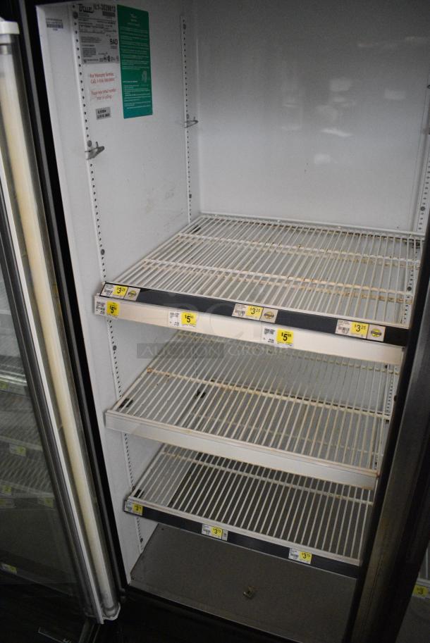 True GDM-72 Metal Commercial 3 Door Reach In Cooler Merchandiser w/ Poly Coated Racks. 115 Volts, 1 Phase. Tested and Working! - Image 6 of 9