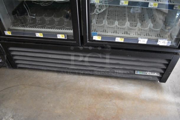 2018 True GDM-49-HC Metal Commercial 2 Door Reach In Cooler Merchandiser w/ Poly Coated Racks. 115 Volts, 1 Phase. Tested and Working! - Image 4 of 9