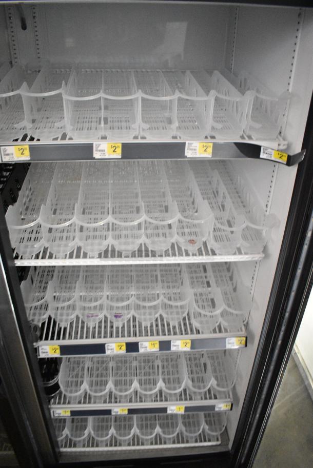 2018 True GDM-49-HC Metal Commercial 2 Door Reach In Cooler Merchandiser w/ Poly Coated Racks. 115 Volts, 1 Phase. Tested and Working! - Image 7 of 9