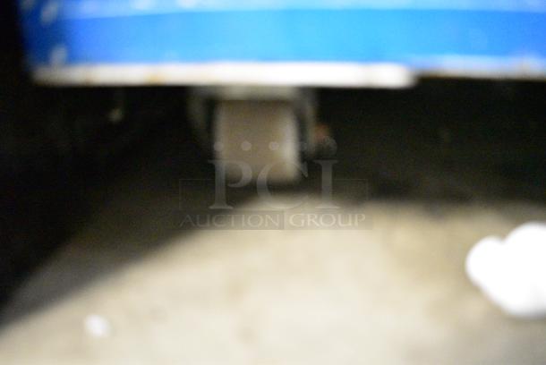 AHT RIO S 100 Metal Commercial Chest Freezer Merchandiser on Commercial Casters. See Pictures for Broken Glass. 115 Volts, 1 Phase. Tested and Working! - Image 3 of 8