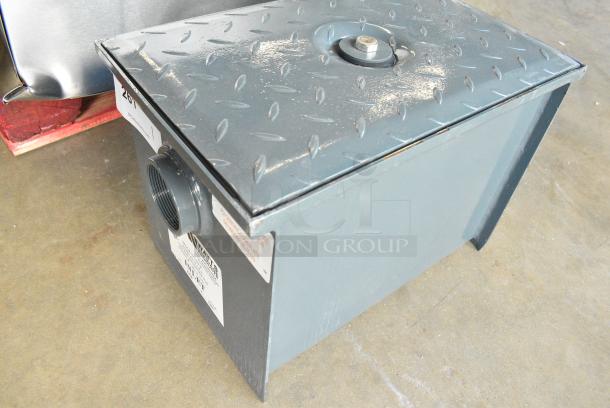 BRAND NEW SCRATCH AND DENT! Watts WD-4-THD 8 lb. Grease Trap with Threaded Connections - Image 3 of 5