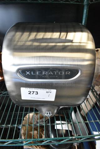 BRAND NEW SCRATCH AND DENT! Excel XL-SB 110/120 XLERATOR® Stainless Steel Cover High Speed Hand Dryer - 110/120V, 1500W