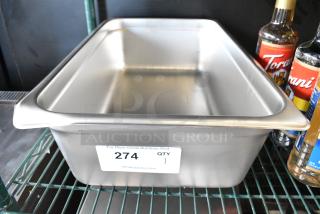 BRAND NEW SCRATCH AND DENT! Stainless Steel Full Size Drop In Bin