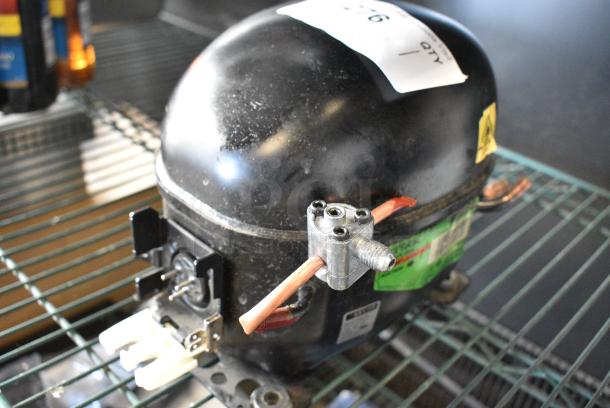 BRAND NEW SCRATCH AND DENT! Secop NLE10CN Compressor. 115-127 Volts, 1 Phase. - Image 4 of 6