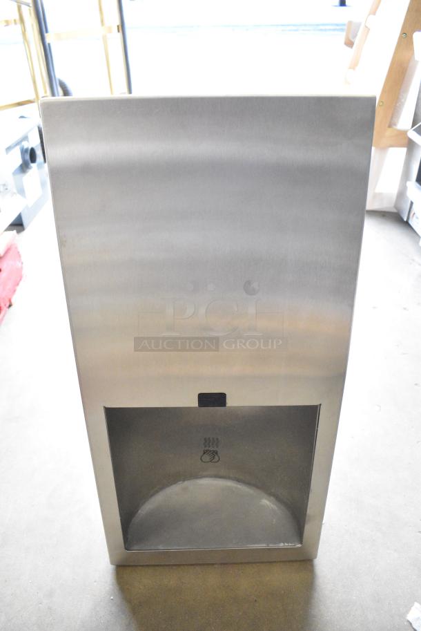 BRAND NEW SCRATCH AND DENT! Bobrick B-3725 TrimLine Series No Touch Recessed Hand Dryer - 208/240 Volts. - Image 1 of 6