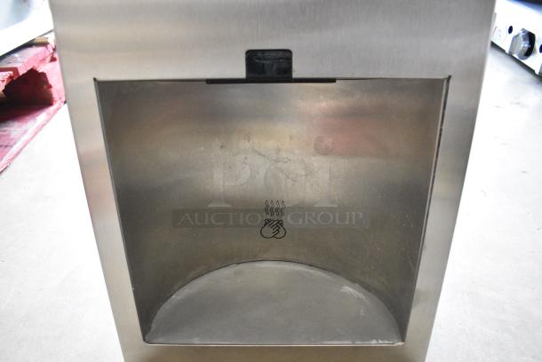 BRAND NEW SCRATCH AND DENT! Bobrick B-3725 TrimLine Series No Touch Recessed Hand Dryer - 208/240 Volts. - Image 4 of 6
