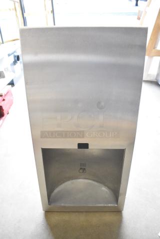 BRAND NEW SCRATCH AND DENT! Bobrick B-3725 TrimLine Series No Touch Recessed Hand Dryer - 208/240 Volts.
