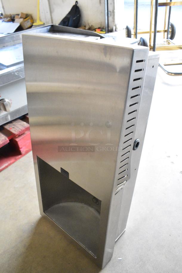 BRAND NEW SCRATCH AND DENT! Bobrick B-3725 TrimLine Series No Touch Recessed Hand Dryer - 208/240 Volts. - Image 3 of 8