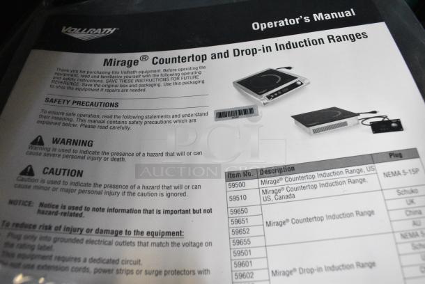 BRAND NEW SCRATCH AND DENT! Vollrath 5950170 Mirage® Series Drop-In Induction Warmer. 120 Volts, 1 Phase. - Image 6 of 8