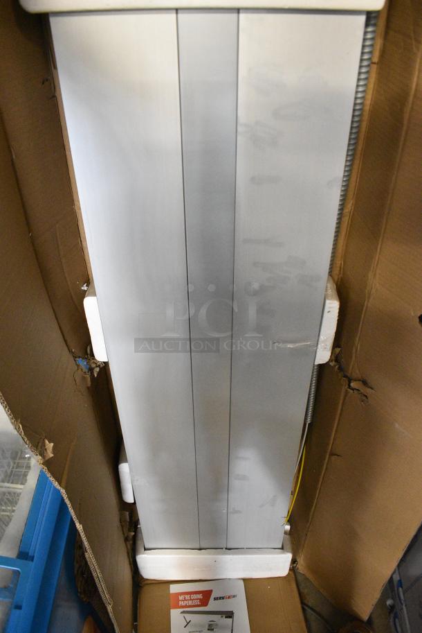 BRAND NEW SCRATCH AND DENT! ServIt 423SW60INHDBLA 60" Double Strip Warmer with Dual Adjustable Infinite Controls. 120 Volts, 1 Phase. - Image 1 of 7