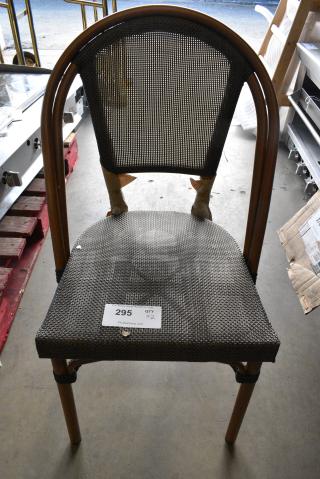 2 BRAND NEW SCRATCH AND DENT! Wicker Style Patio Arm Chair. 2 Times Your Bid!