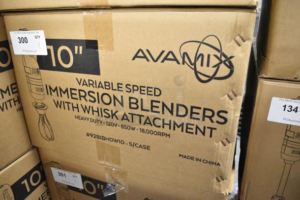 5 BRAND NEW SCRATCH AND DENT! AvaMix 928IBHDW10 Heavy-Duty Variable Speed Immersion Blender with 10" Whisk - 1 1/4 hp. 120 Volts, 1 Phase. 5 Times Your Bid! - Image 2 of 3
