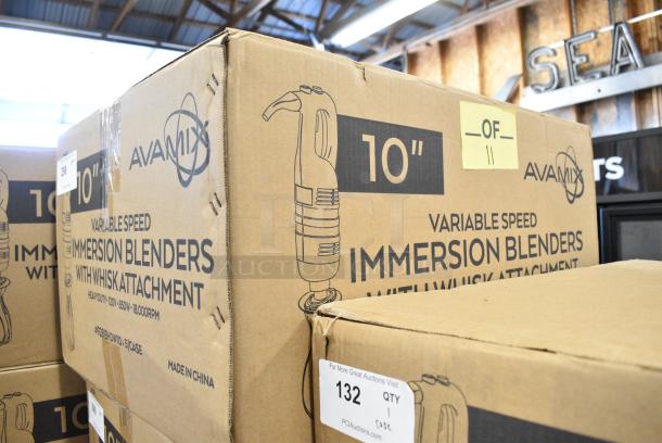 5 BRAND NEW SCRATCH AND DENT! AvaMix 928IBHDW10 Heavy-Duty Variable Speed Immersion Blender with 10" Whisk - 1 1/4 hp. 120 Volts, 1 Phase. 5 Times Your Bid! - Image 3 of 3